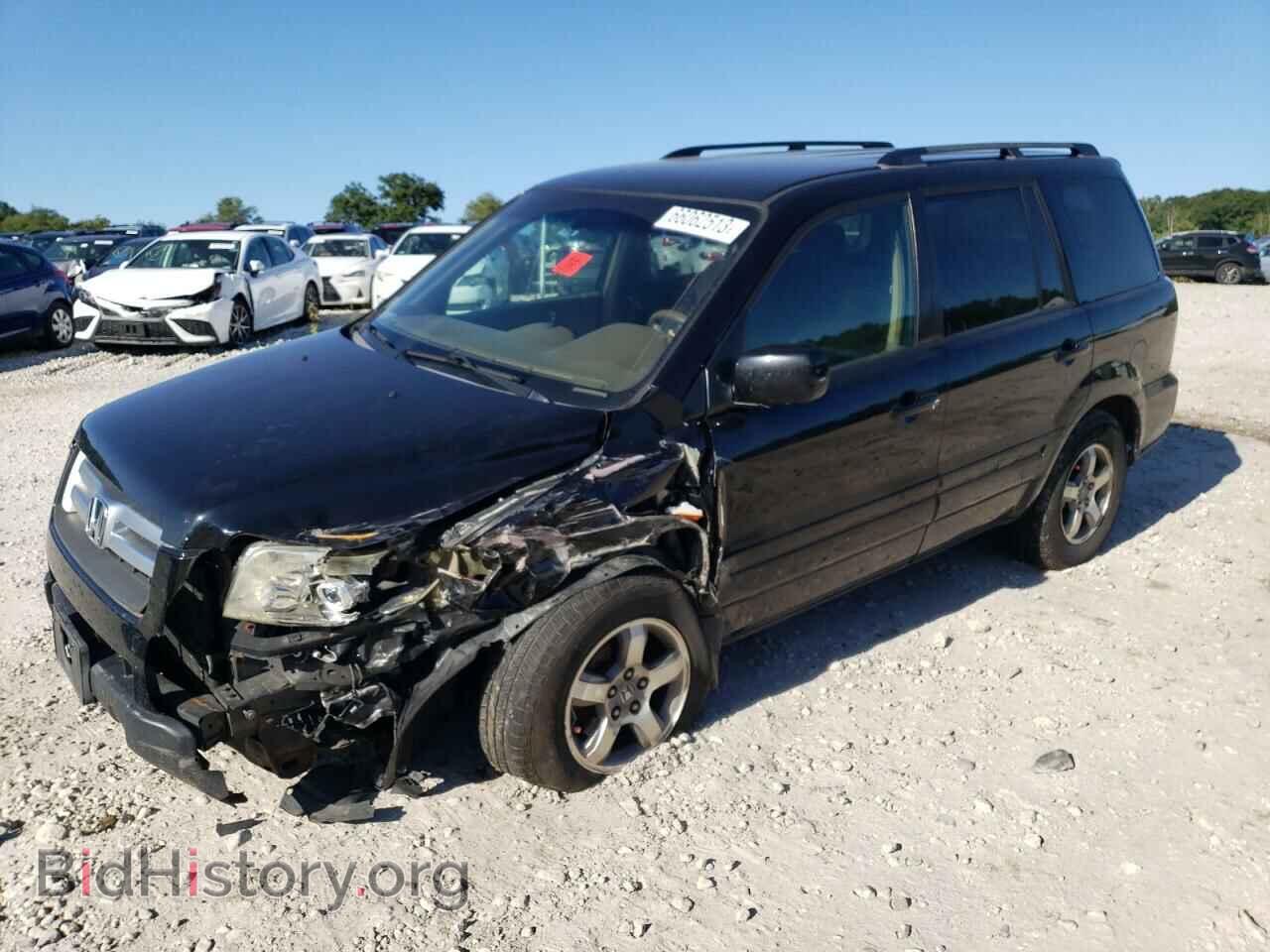 Photo 2HKYF18456H514839 - HONDA PILOT 2006
