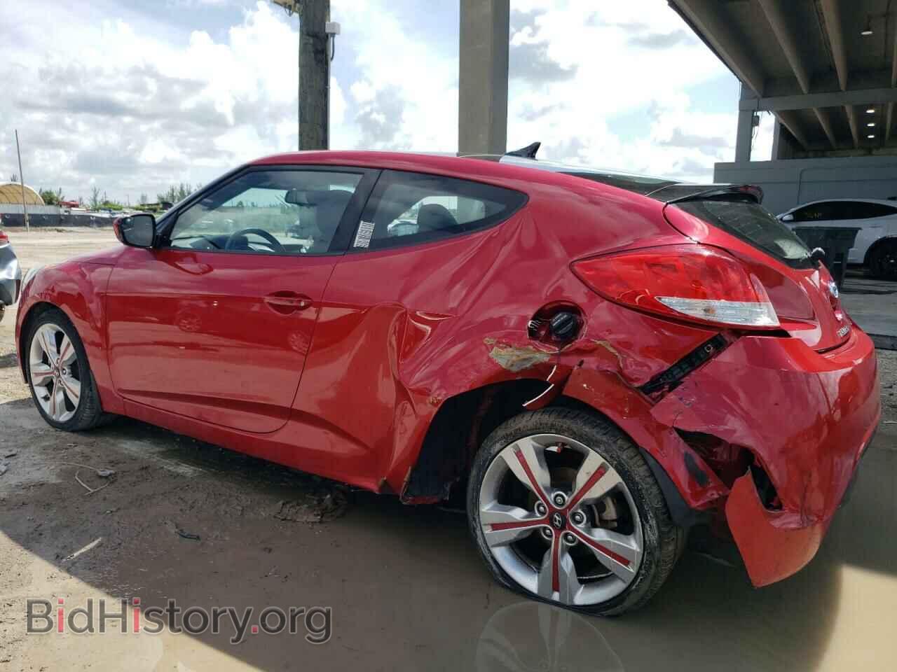 2016 HYUNDAI VELOSTER - VIN: KMHTC6AD9GU255012 - Фото 2