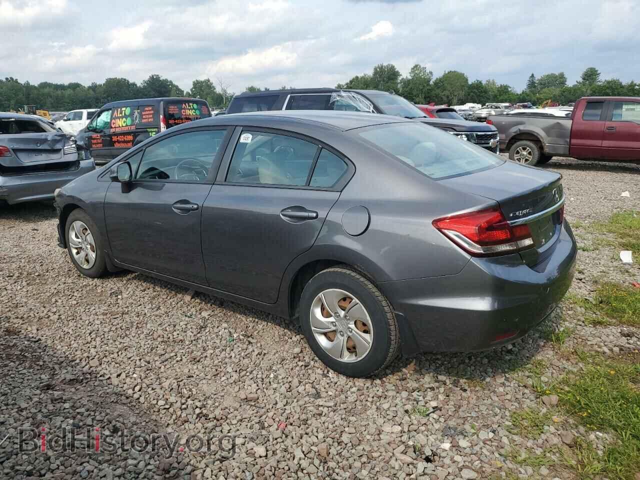 2013 HONDA CIVIC - VIN: 2HGFB2F55DH565978 - Фото 2