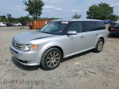 2011 Ford FLEX Flex Limit, silver — VIN 2FMHK6DC2BBD12936, Copart