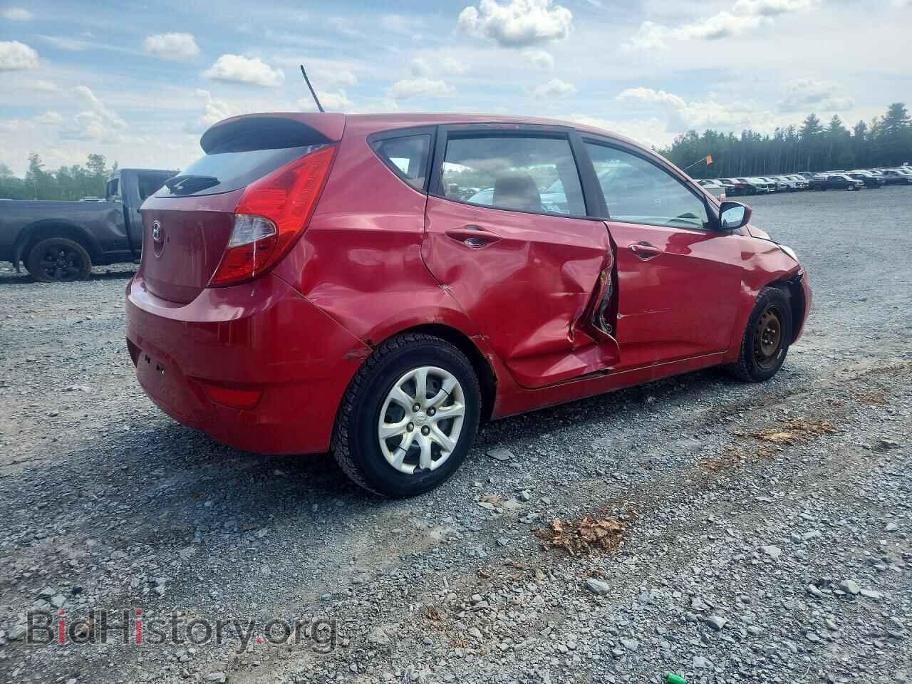 2013 HYUNDAI ACCENT - VIN: KMHCT5AE1DU112604 - Фото 3