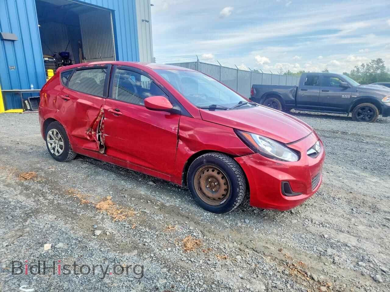 2013 HYUNDAI ACCENT - VIN: KMHCT5AE1DU112604 - Фото 4