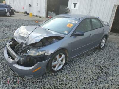 2007 Mazda 6 I, silver — VIN 1YVHP80C375M38770, Copart