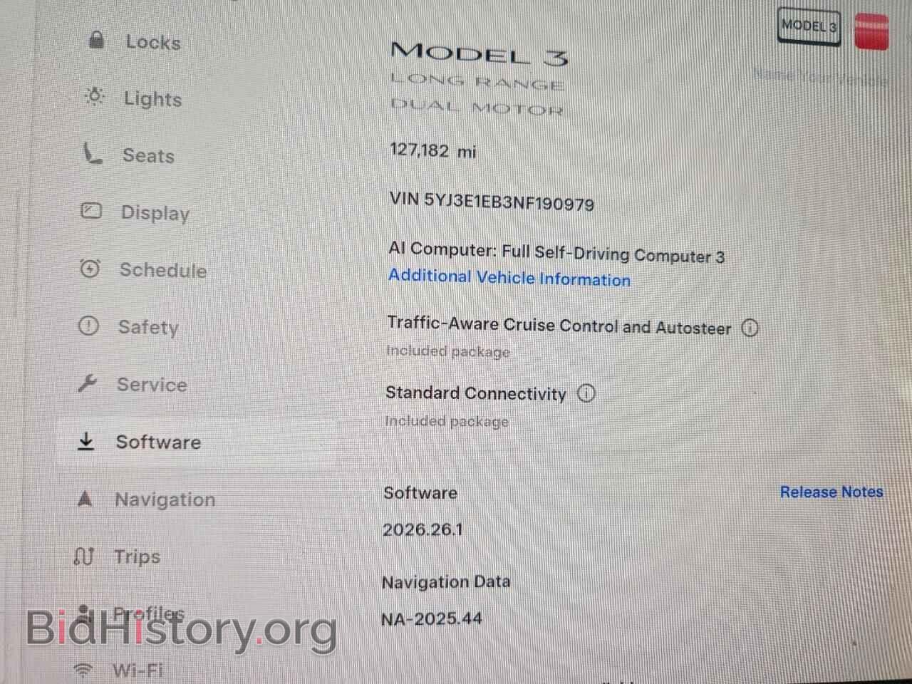 2022 TESLA MODEL 3 - VIN: 5YJ3E1EB3NF190979 - Photo 9
