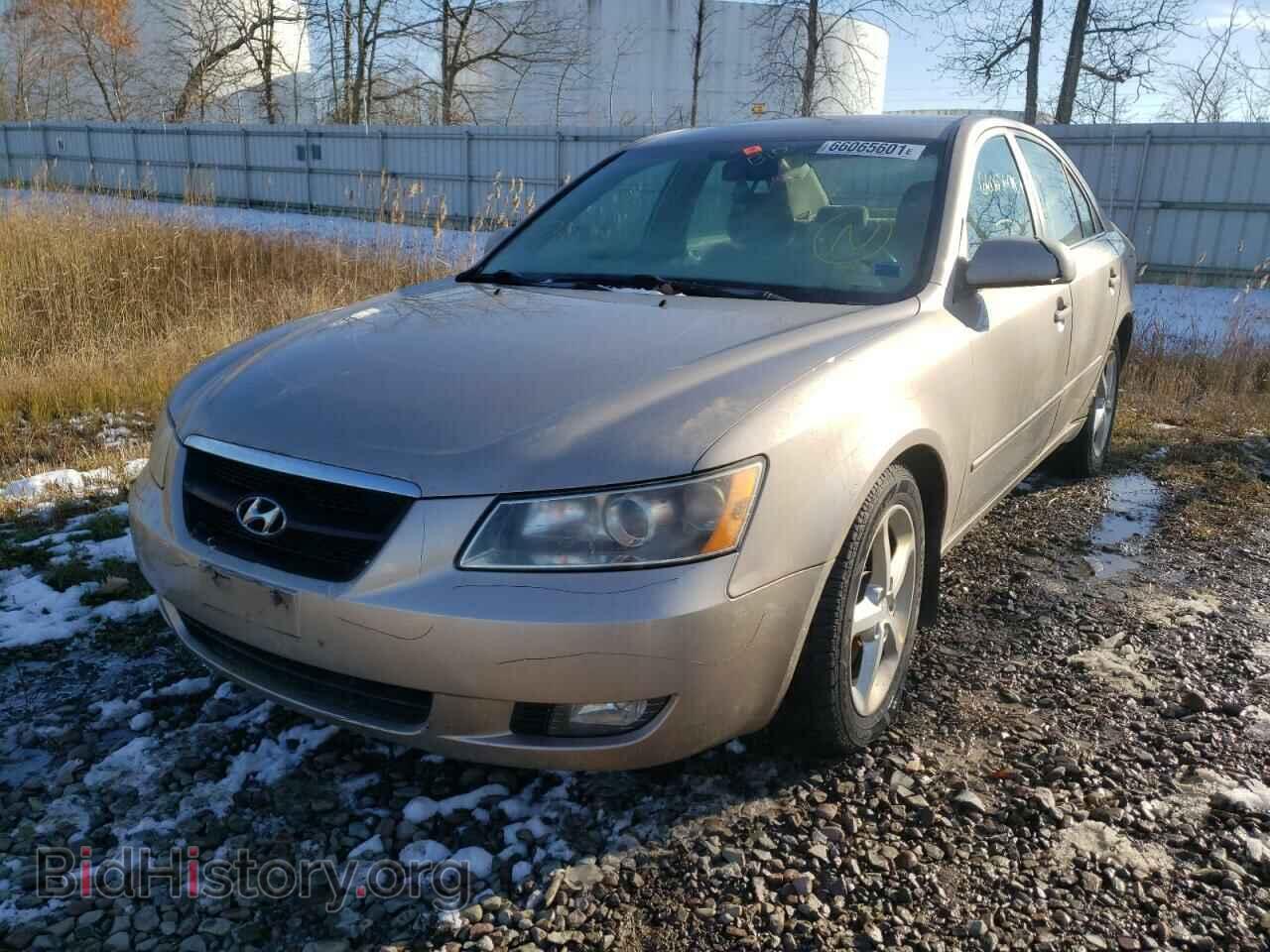 2007 HYUNDAI SONATA - VIN: 5NPEU46F97H257202 - Фото 2
