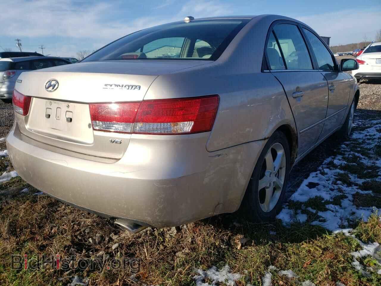 2007 HYUNDAI SONATA - VIN: 5NPEU46F97H257202 - Фото 4