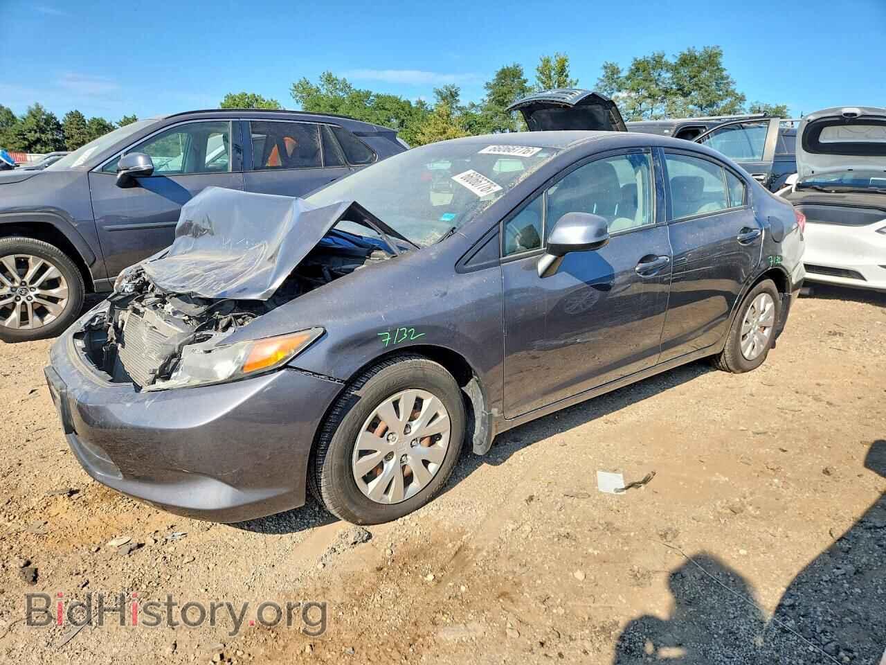 Photo 19XFB2F57CE025363 - HONDA CIVIC 2012