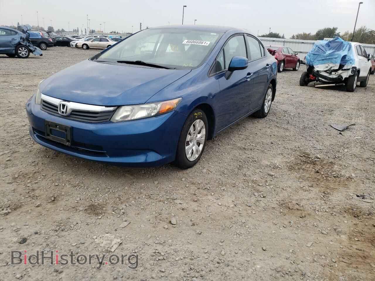 2012 HONDA CIVIC - VIN: 19XFB2F55CE368124 - Фото 2