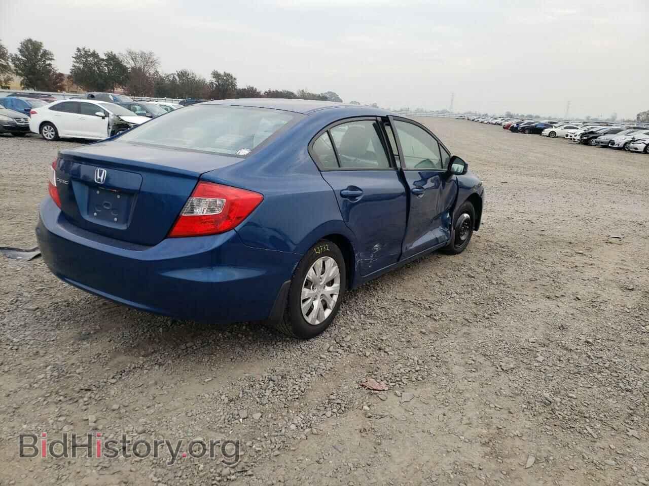 2012 HONDA CIVIC - VIN: 19XFB2F55CE368124 - Фото 4