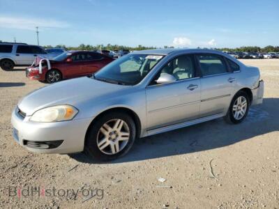 2010 Chevrolet IMPALA Impala LT, silver — VIN 2G1WB5EK8A1205706, Copart