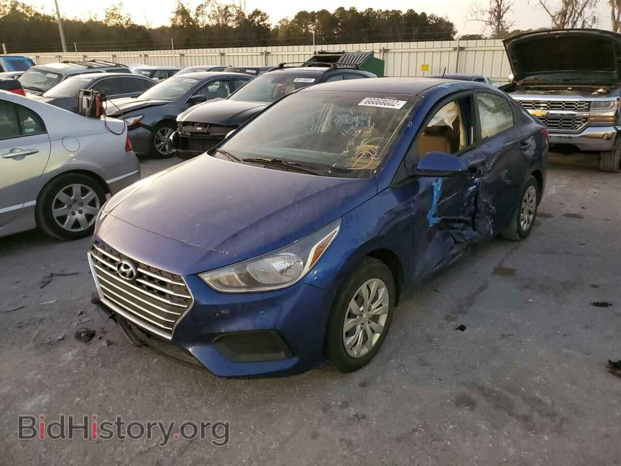 2019 HYUNDAI ACCENT - VIN: 3KPC24A3XKE051507 - Фото 2