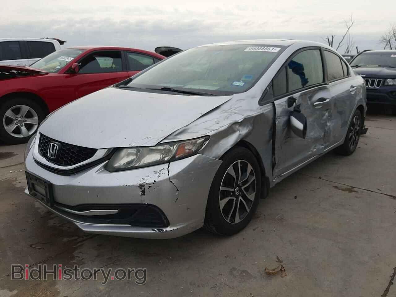 2013 HONDA CIVIC - VIN: 2HGFB2F82DH557587 - Фото 2