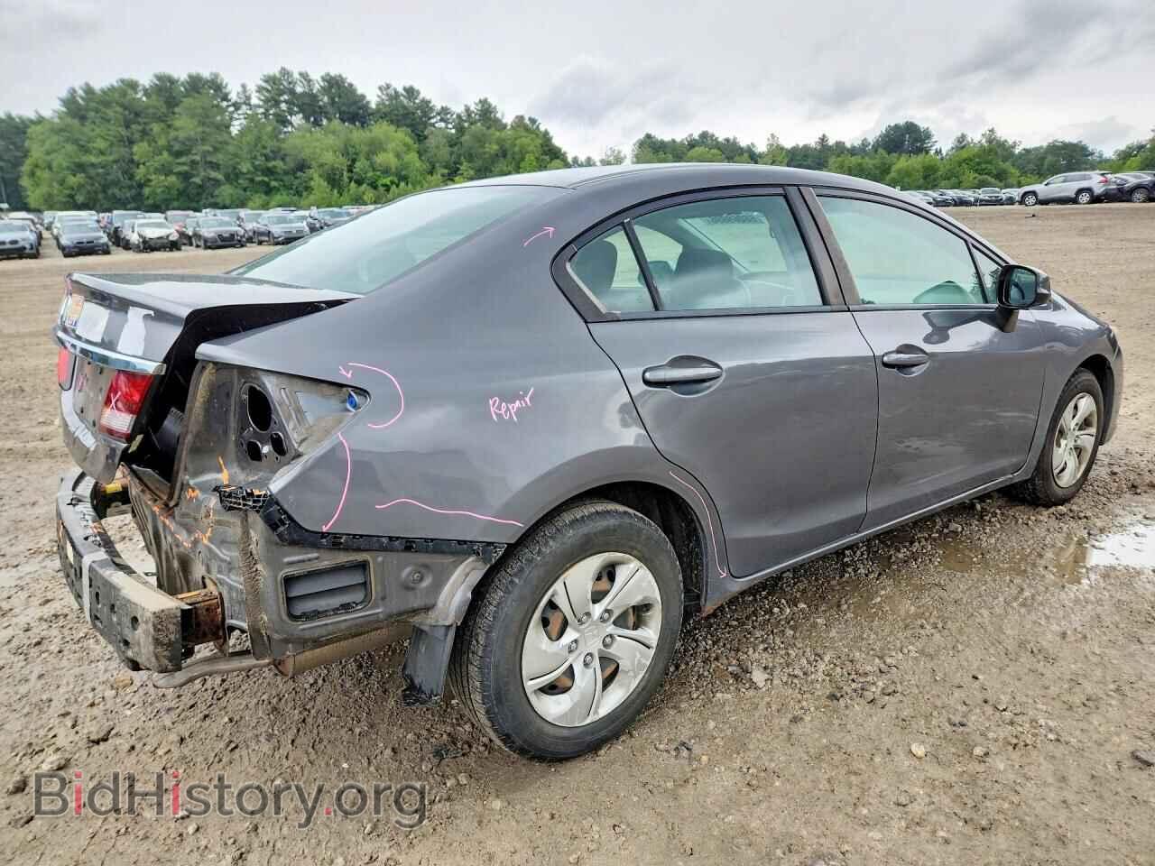 2013 HONDA CIVIC - VIN: 2HGFB2F50DH515263 - Photo 3
