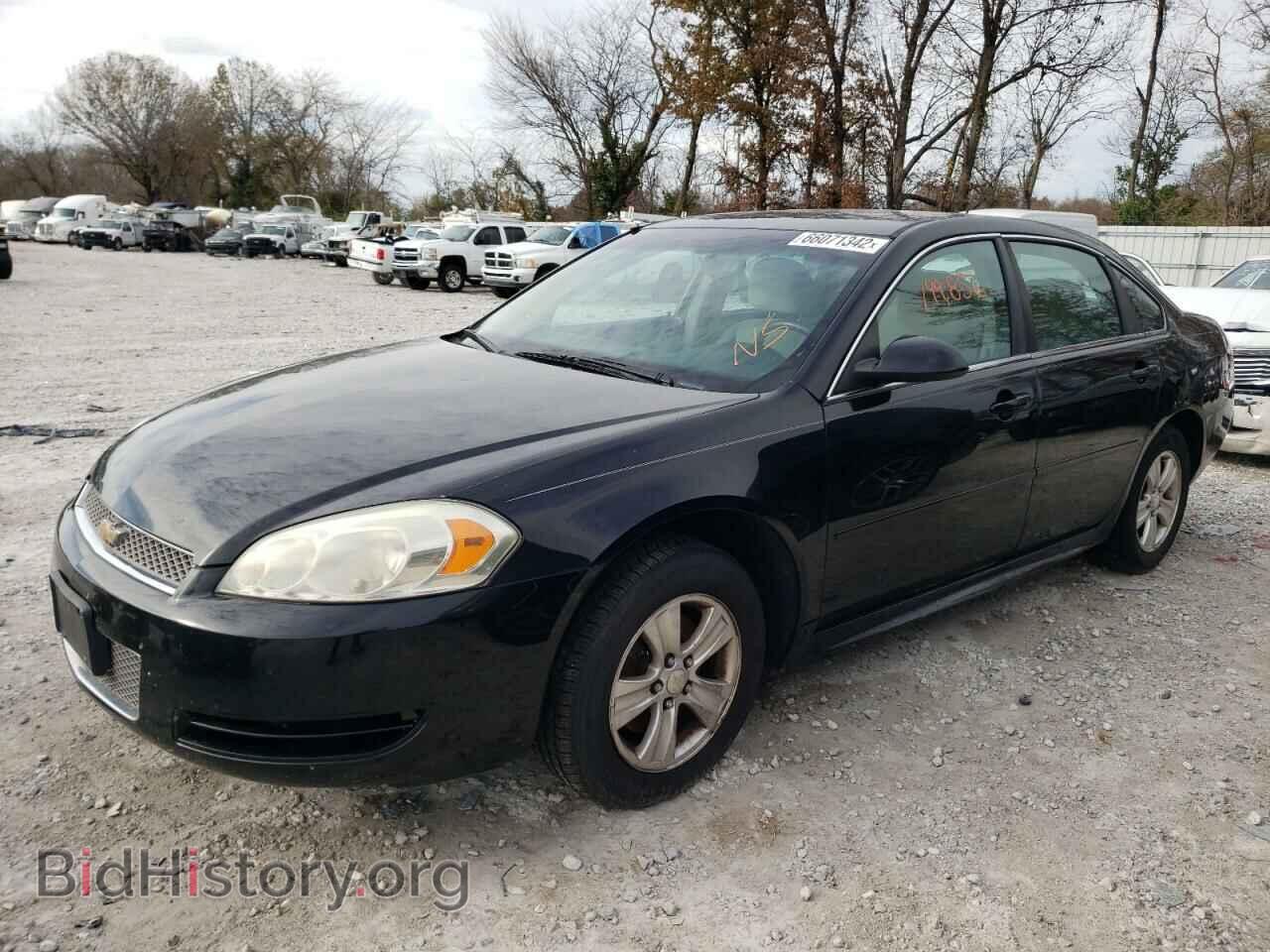 2012 CHEVROLET IMPALA - VIN: 2G1WF5E3XC1165404 - Фото 2