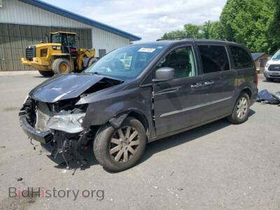2015 Chrysler MINIVAN Touring, серый — VIN 2C4RC1BG2FR628655, Copart
