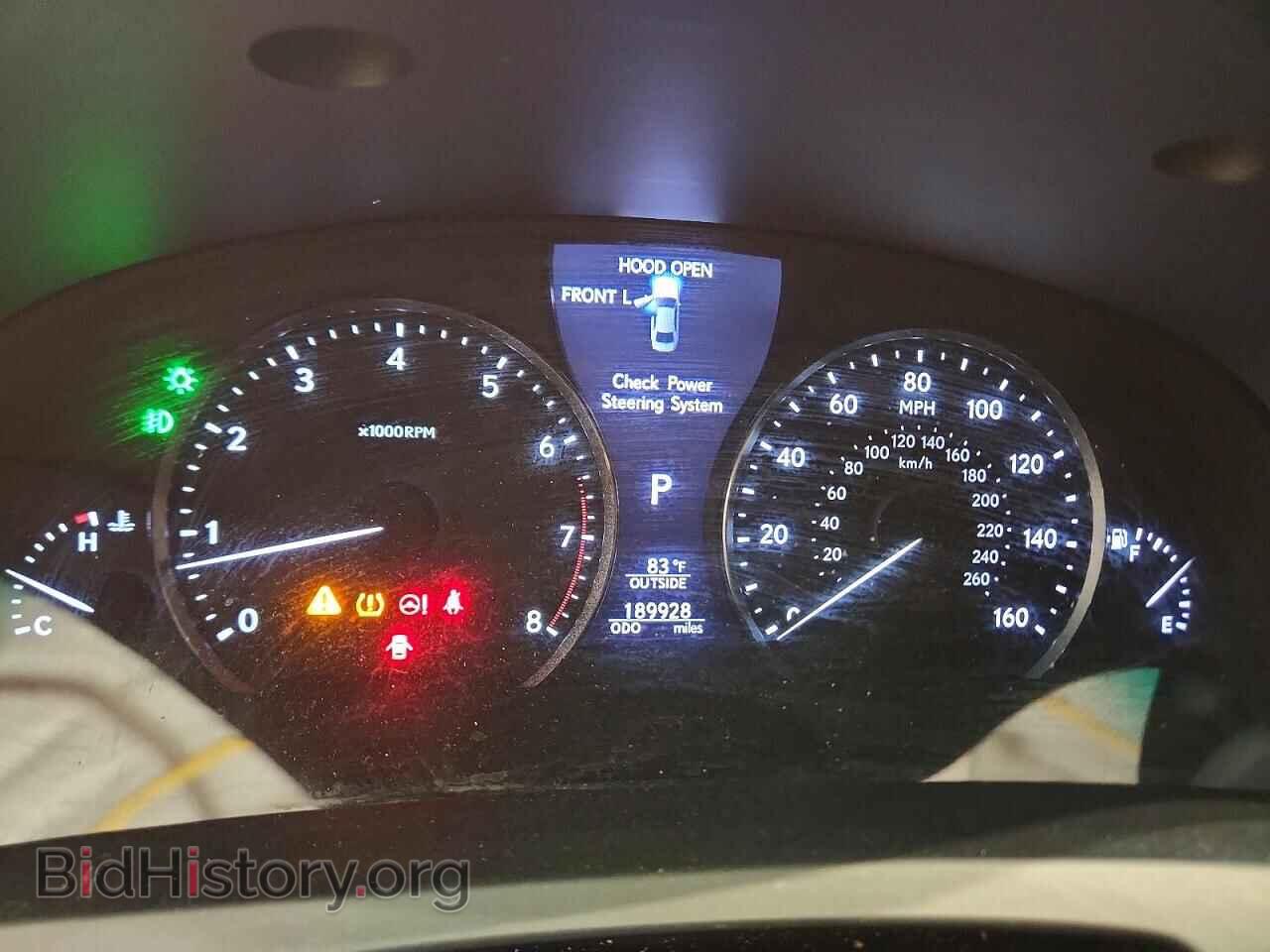 2013 LEXUS LS460 - VIN: JTHDL5EF8D5005327 - Photo 9