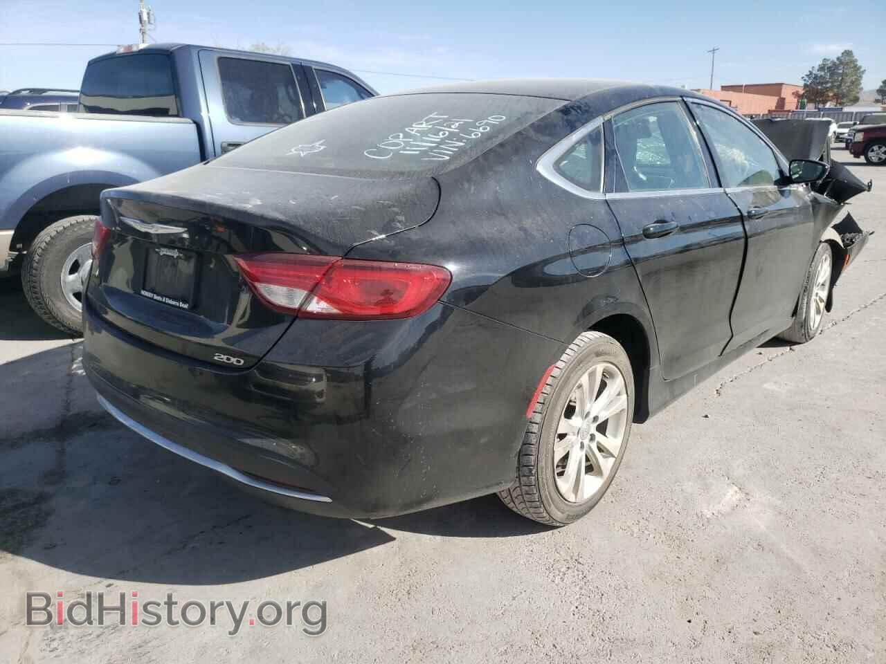 2016 CHRYSLER 200 - VIN: 1C3CCCAB0GN106696 - Фото 4