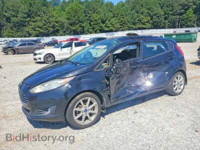 2015 Ford FIESTA SE, black — VIN 3FADP4EJ0FM152619, Copart