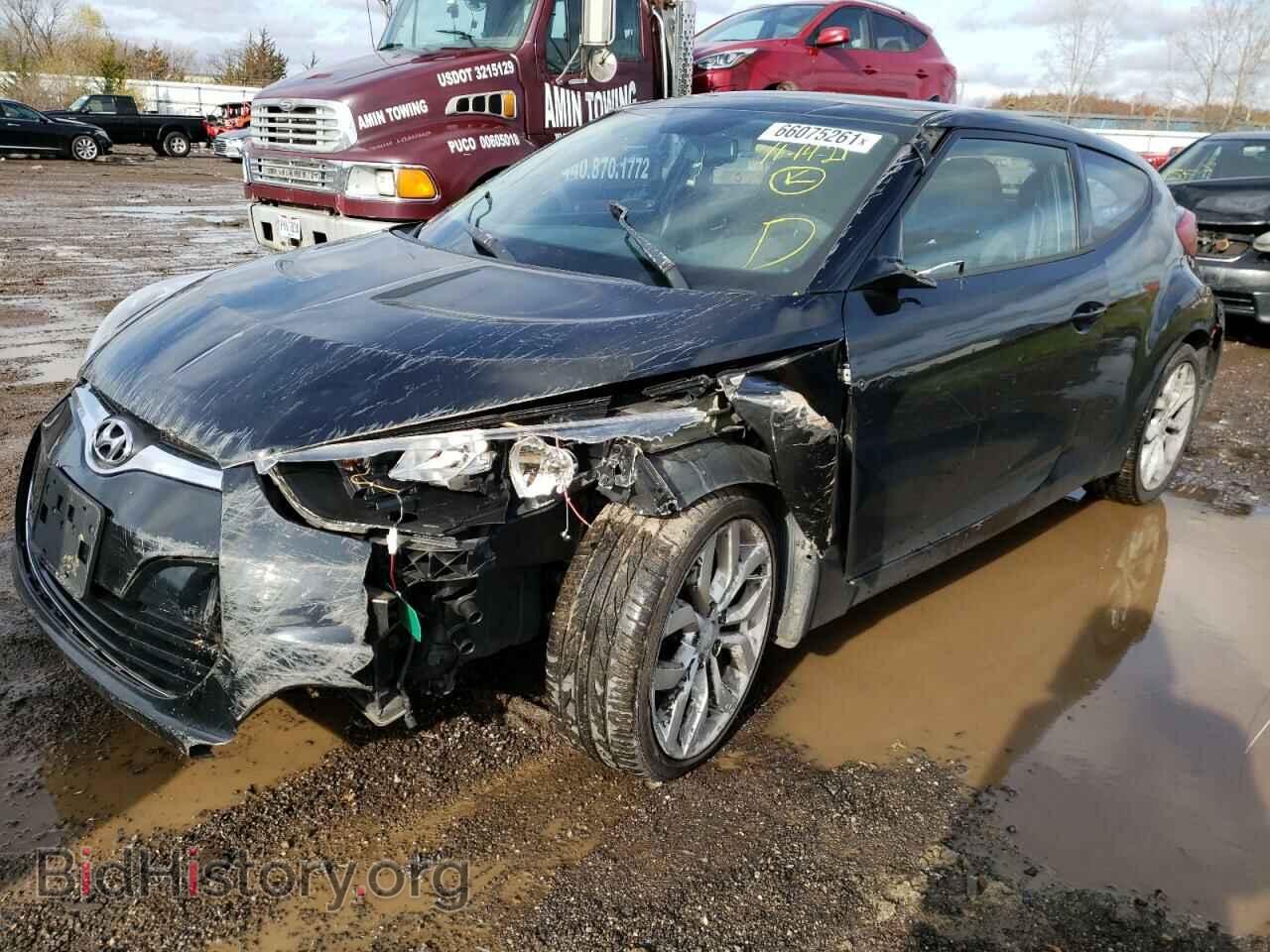 2012 HYUNDAI VELOSTER - VIN: KMHTC6AD3CU061134 - Фото 2