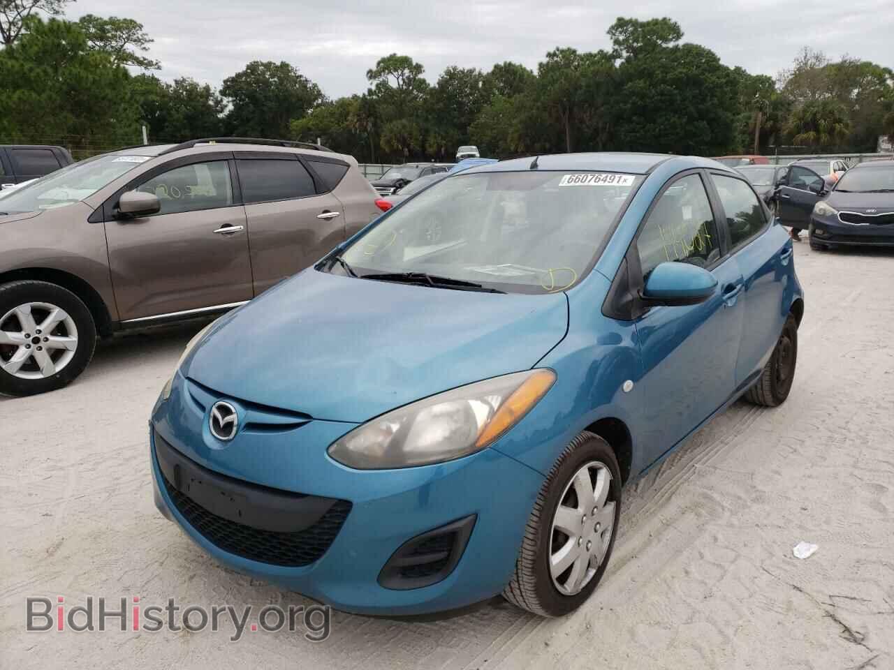 2012 MAZDA 2 - VIN: JM1DE1KY3C0142617 - Фото 2
