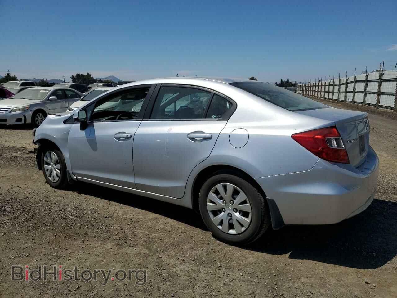 2012 HONDA CIVIC - VIN: 19XFB2F58CE311691 - Фото 2