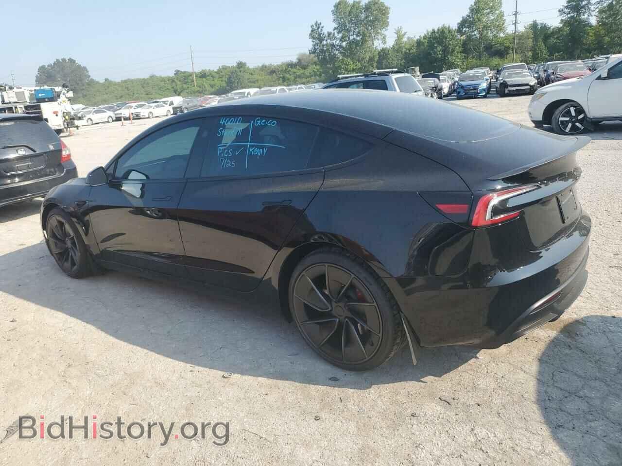 2024 TESLA MODEL 3 - VIN: 5YJ3E1ET7RF797921 - Photo 2