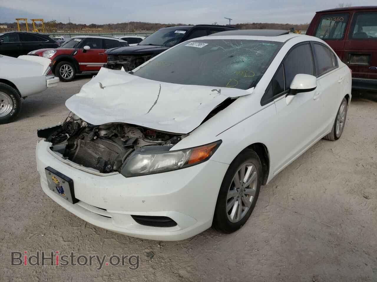 2012 HONDA CIVIC - VIN: 19XFB2F85CE302571 - Фото 2