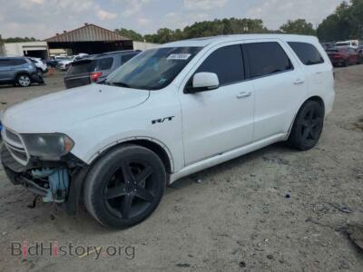 2013 Dodge DURANGO R/T, белый — VIN 1C4SDHCT1DC689052, Copart