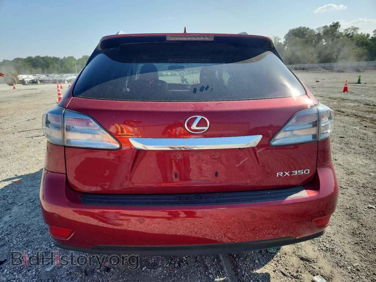 2012 LEXUS RX350 - VIN: 2T2BK1BA2CC149935 - Фото 6