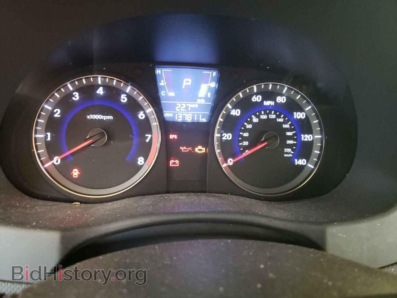 2013 HYUNDAI ACCENT - VIN: KMHCT4AE7DU315328 - Фото 9