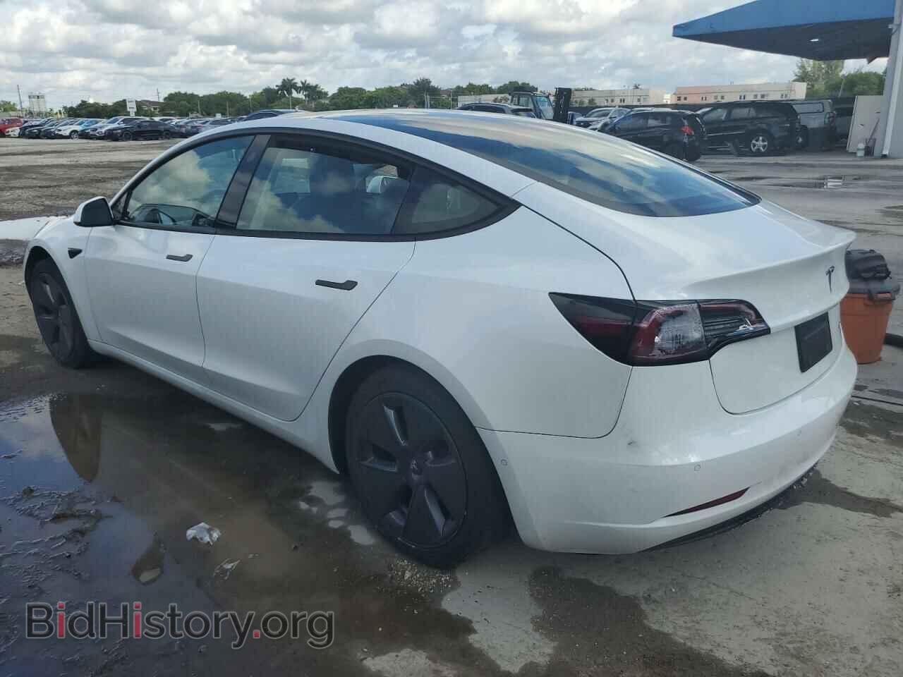 2022 TESLA MODEL 3 - VIN: 5YJ3E1EB0NF287752 - Фото 2