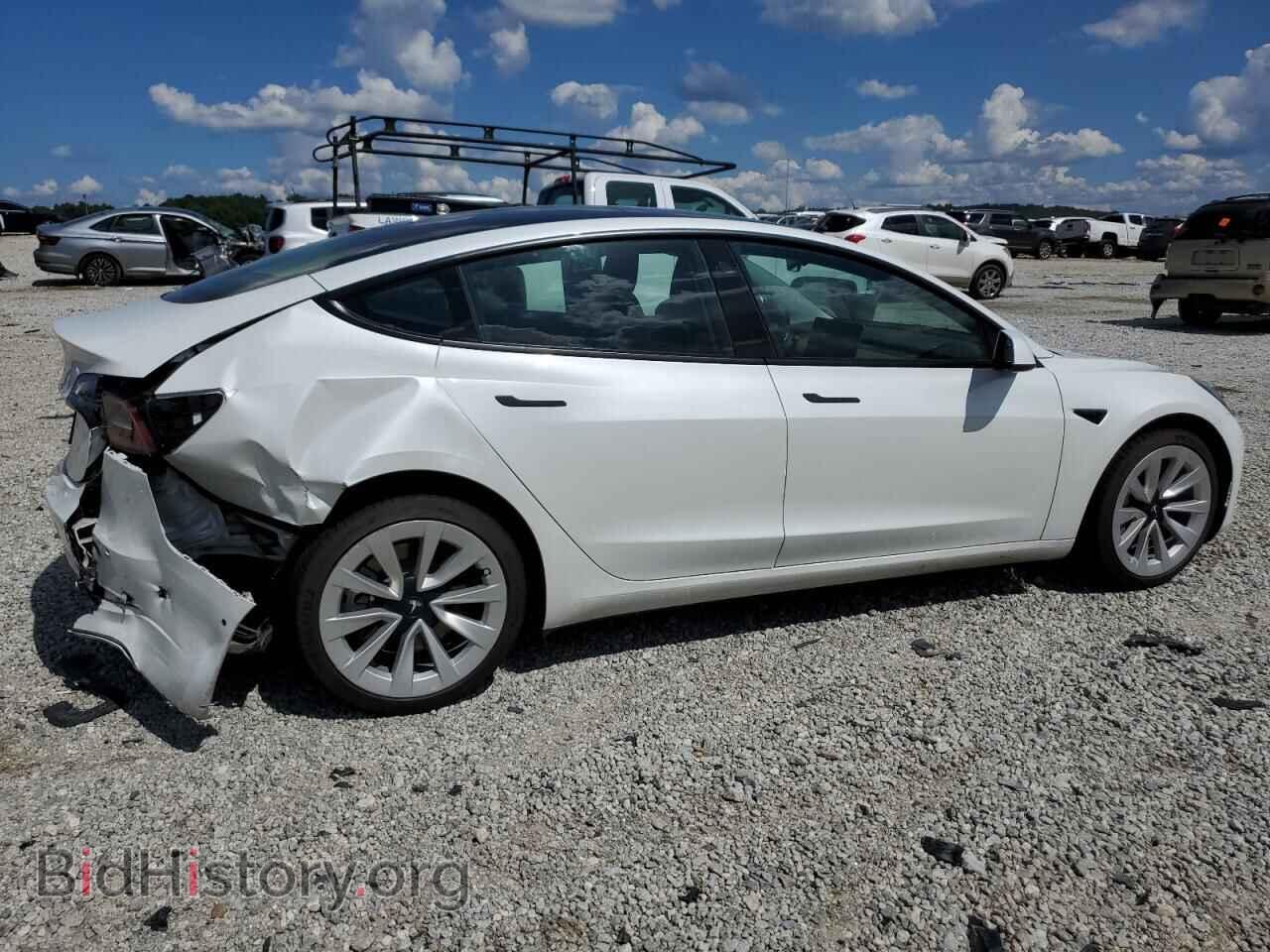 2022 TESLA MODEL 3 - VIN: 5YJ3E1EA1NF349036 - Фото 3