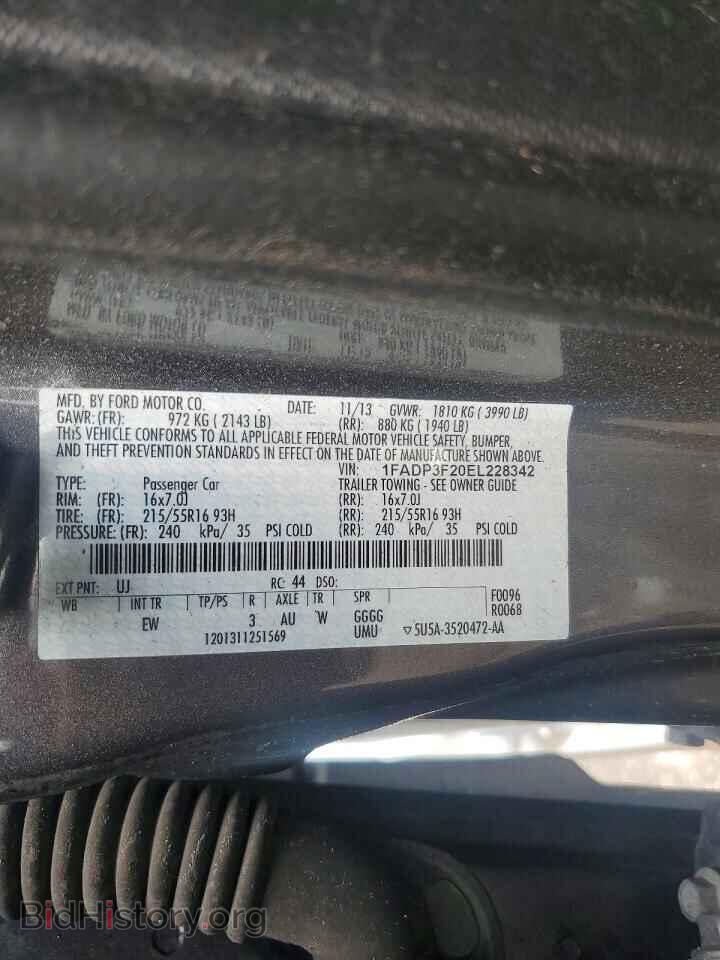2014 FORD FOCUS - VIN: 1FADP3F20EL22834X - Photo 12