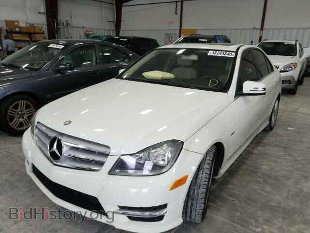 2012 MERCEDES-BENZ C-CLASS - VIN: WDDGF4HB0CA661641 - Фото 2