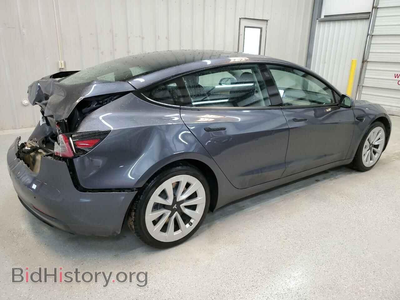 2022 TESLA MODEL 3 - VIN: 5YJ3E1EA2NF287792 - Фото 3