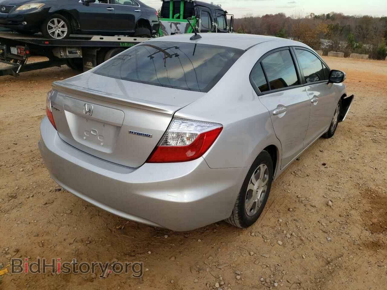 2012 HONDA CIVIC - VIN: JHMFB4F21CS010404 - Фото 4