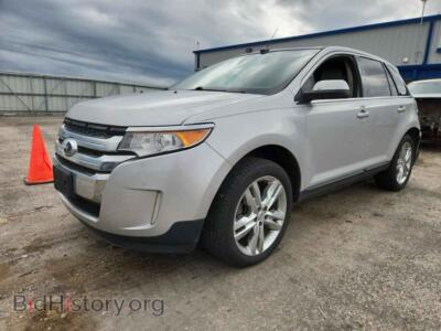 2013 Ford EDGE Limited, серебристый — VIN 2FMDK4KC4DBA73186, Copart