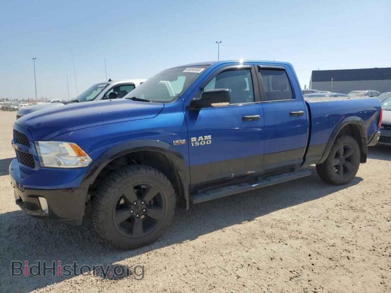 2015 RAM 1500 SLT (VIN 1C6RR7GT1FS732695) — фото 1 из 12, Copart, повреждение: задняя часть