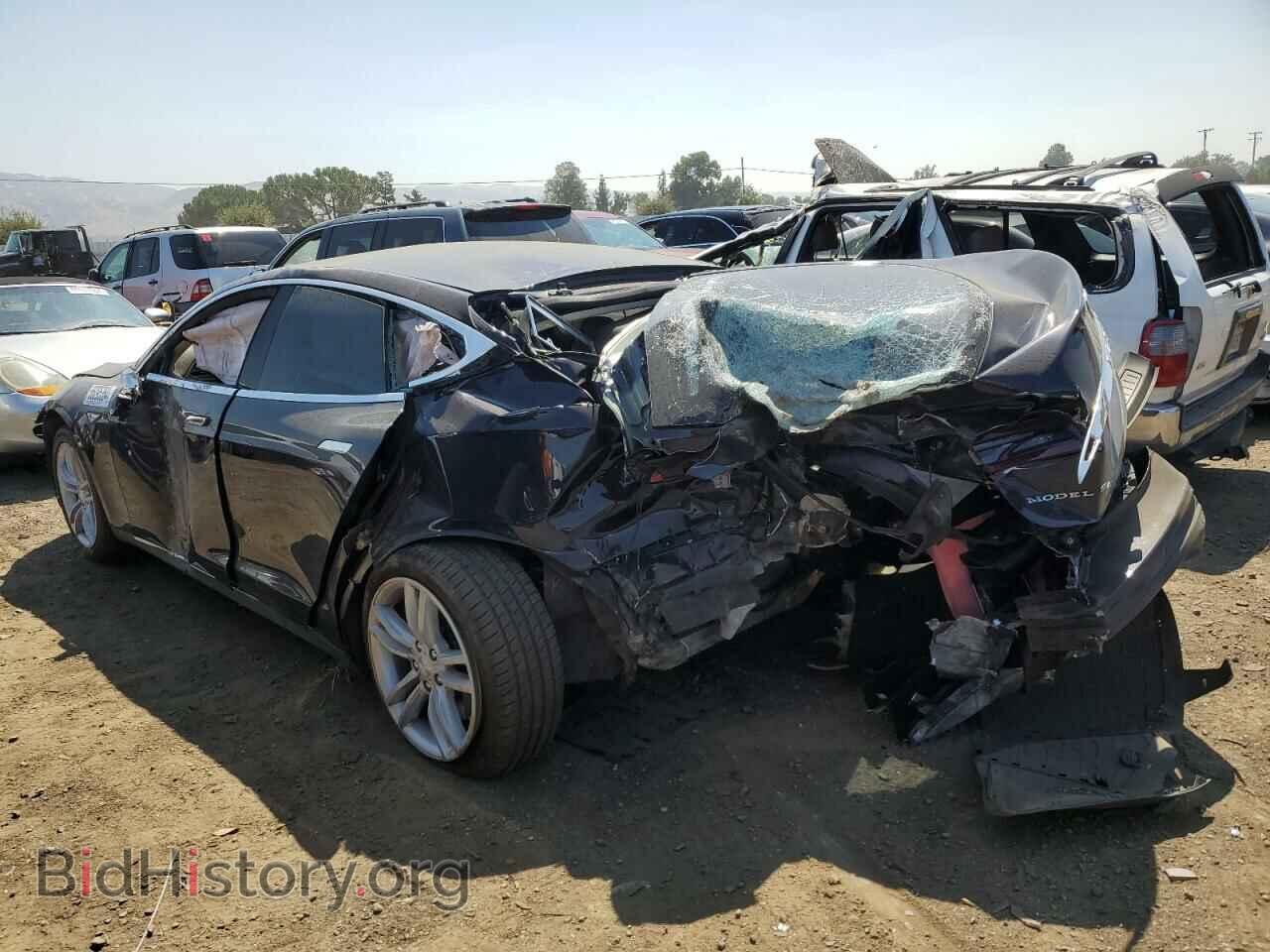 2014 TESLA MODEL S - VIN: 5YJSA1H12EFP61596 - Photo 2