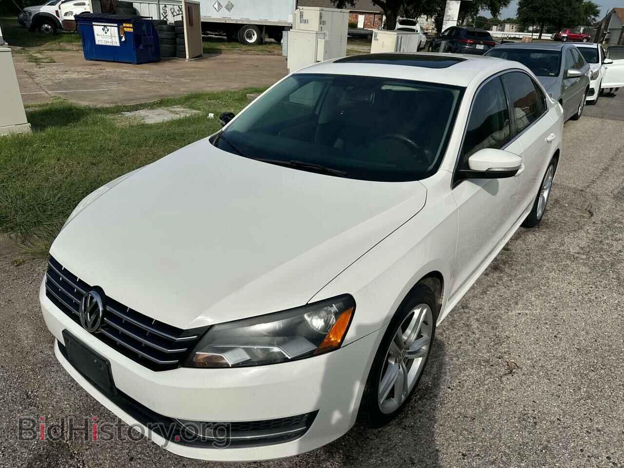 2014 VOLKSWAGEN PASSAT - VIN: 1VWBN7A35EC044333 - Фото 2