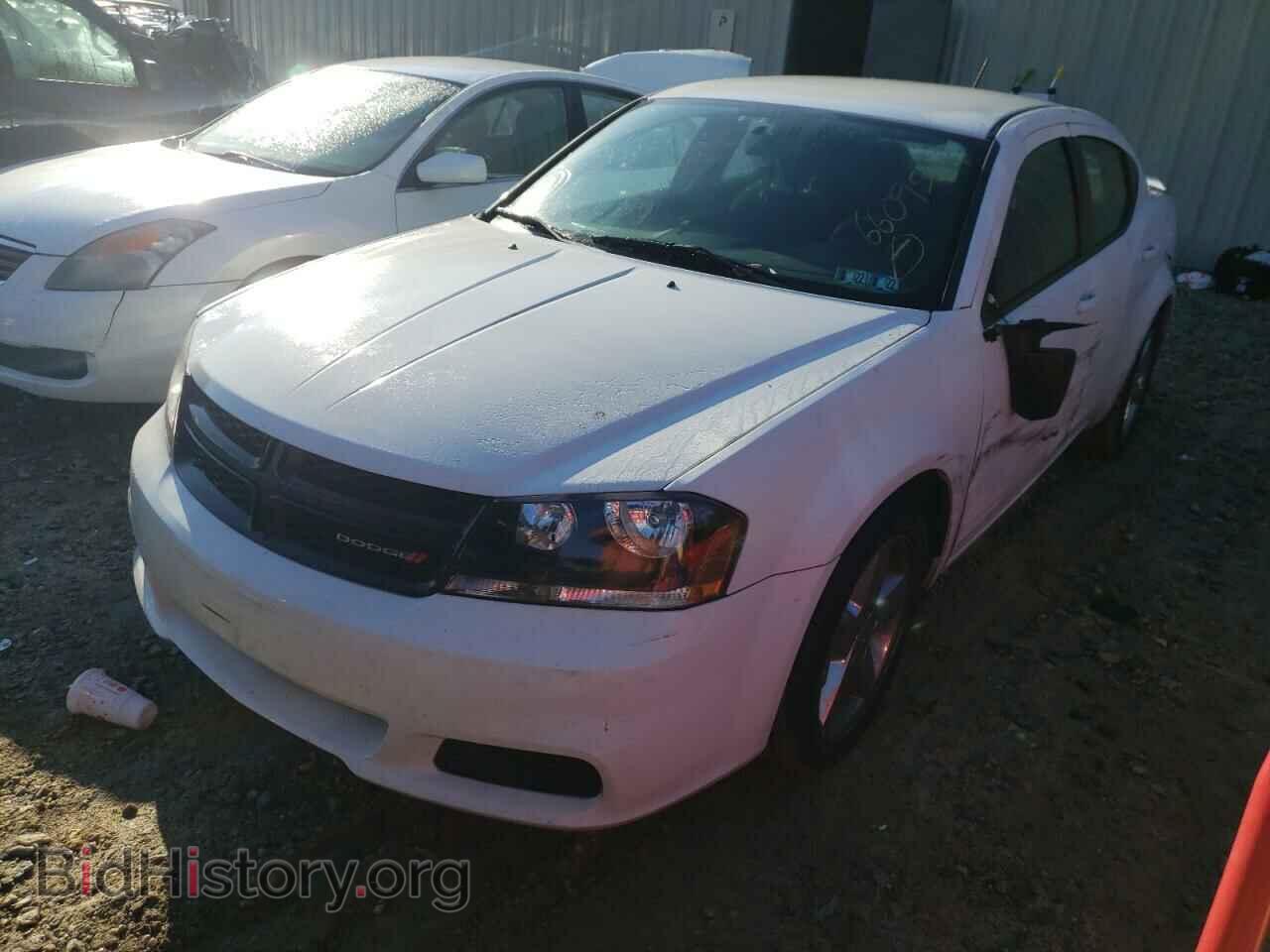 2014 DODGE AVENGER - VIN: 1C3CDZAB4EN182564 - Фото 2