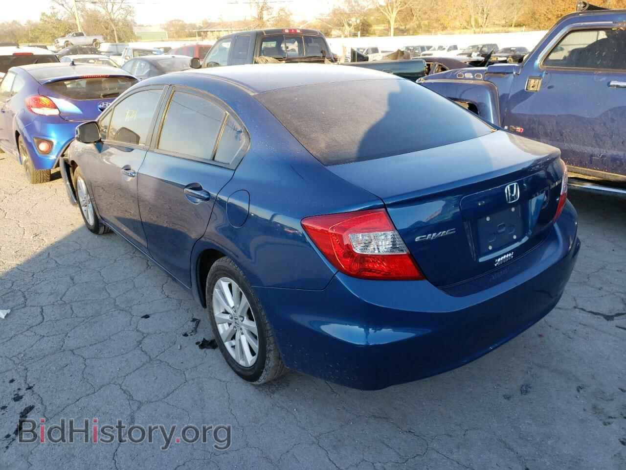 2012 HONDA CIVIC - VIN: 19XFB2F82CE339870 - Фото 3