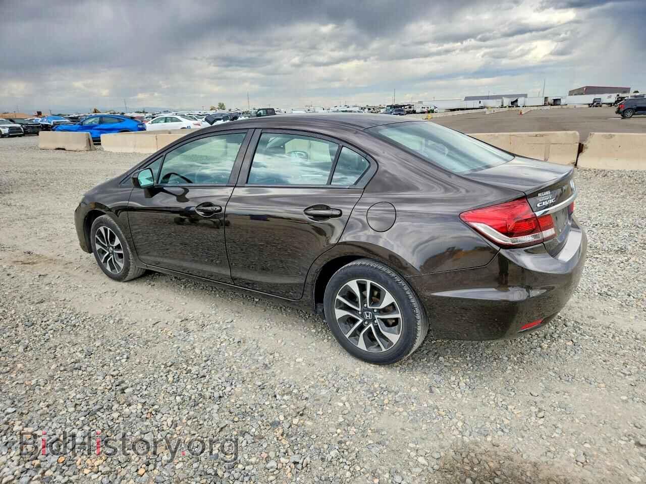 2014 HONDA CIVIC - VIN: 2HGFB2F87EH529611 - Фото 2
