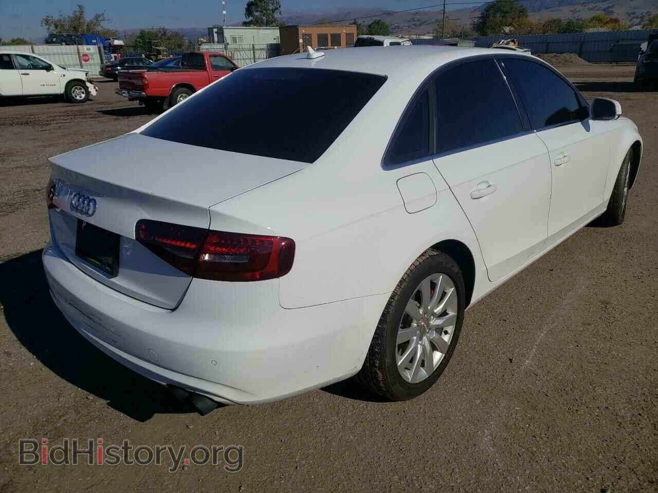 2013 AUDI A4 - VIN: WAUEFAFL8DN035693 - Фото 4