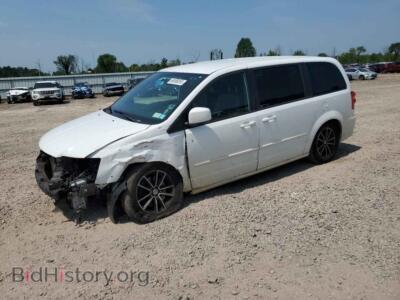 2015 Dodge CARAVAN SXT, white — VIN 2C4RDGCG7FR737689, Copart