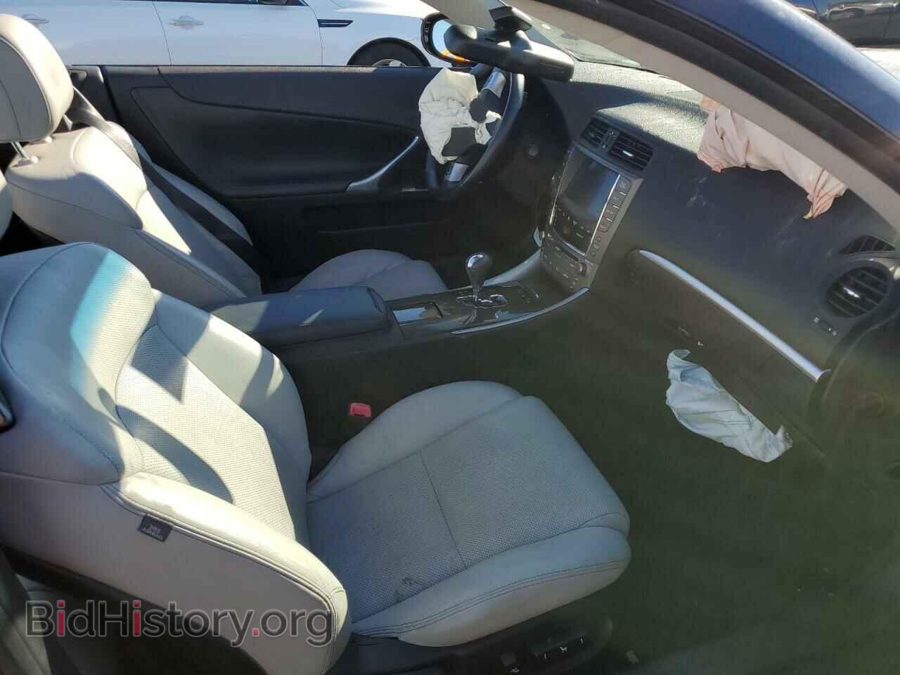 2012 LEXUS IS - VIN: JTHFF2C20C2522801 - Фото 5