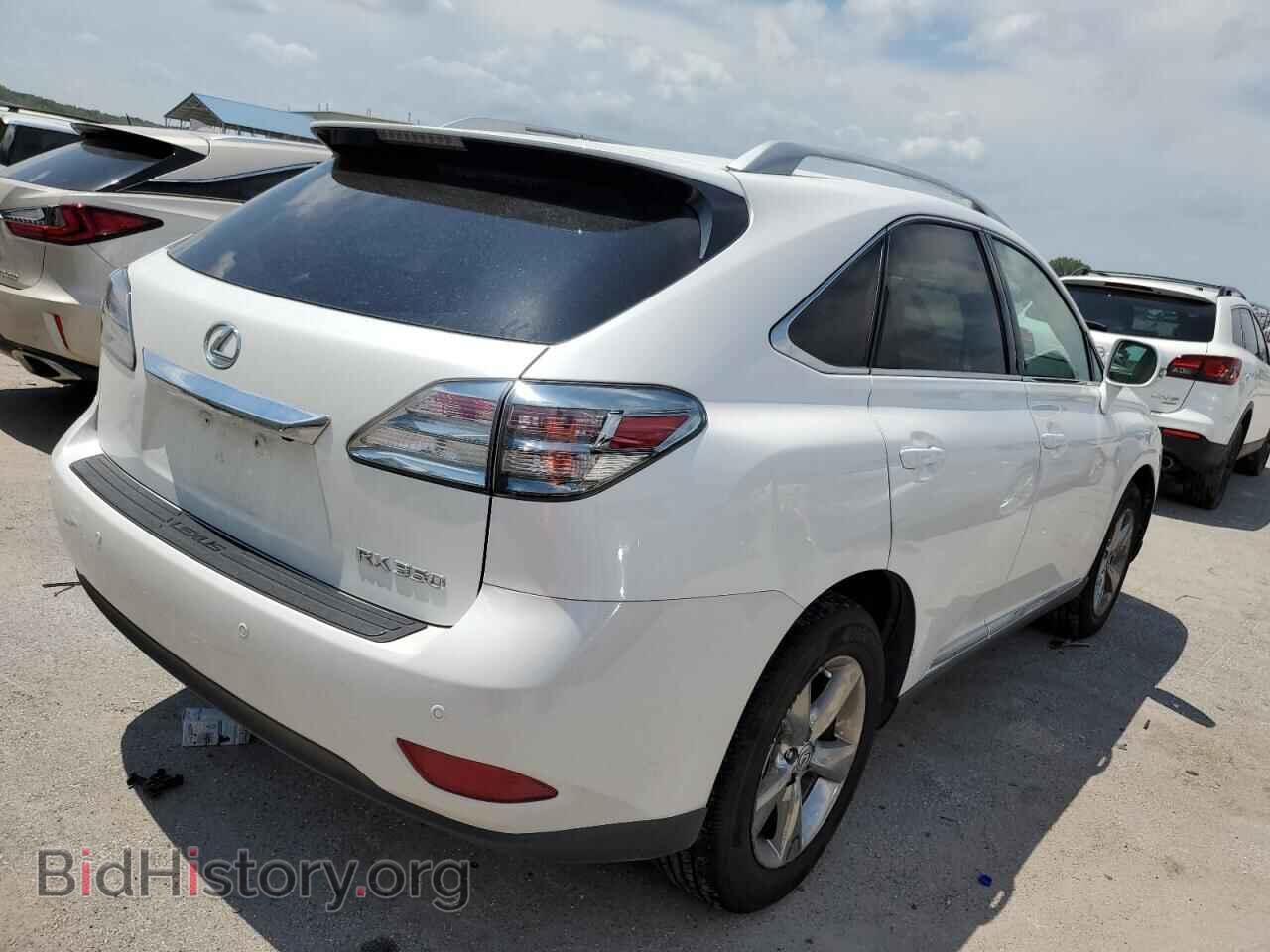 2012 LEXUS RX350 - VIN: 2T2BK1BA3CC139060 - Фото 3