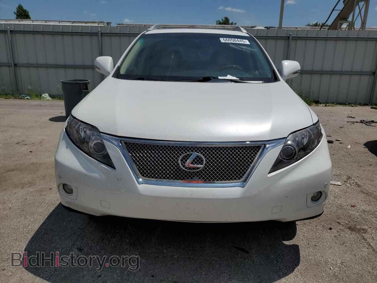 2012 LEXUS RX350 - VIN: 2T2BK1BA3CC139060 - Фото 5