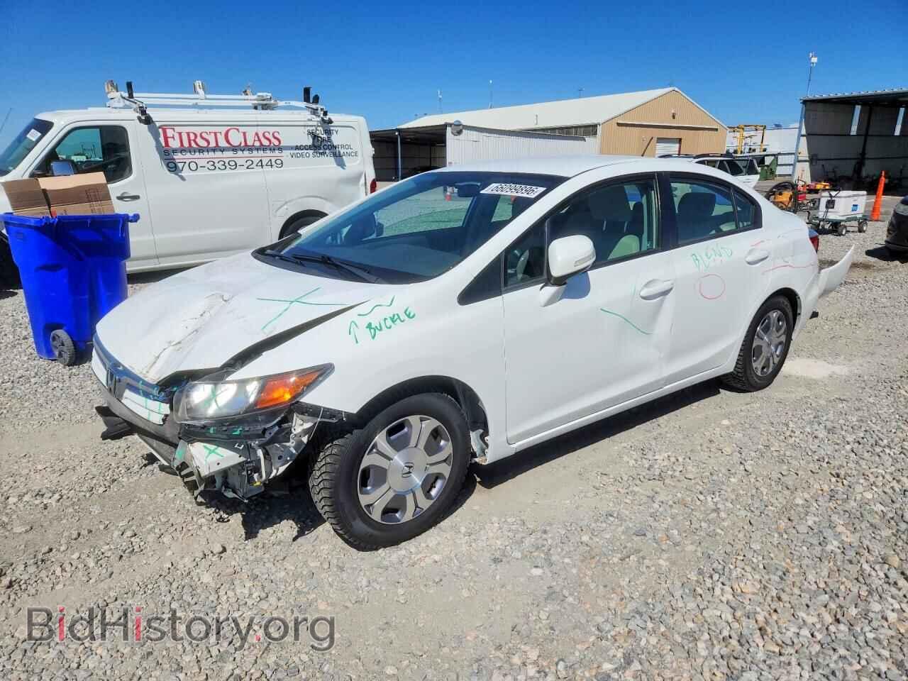 Photo JHMFB4F20CS008563 - HONDA CIVIC 2012