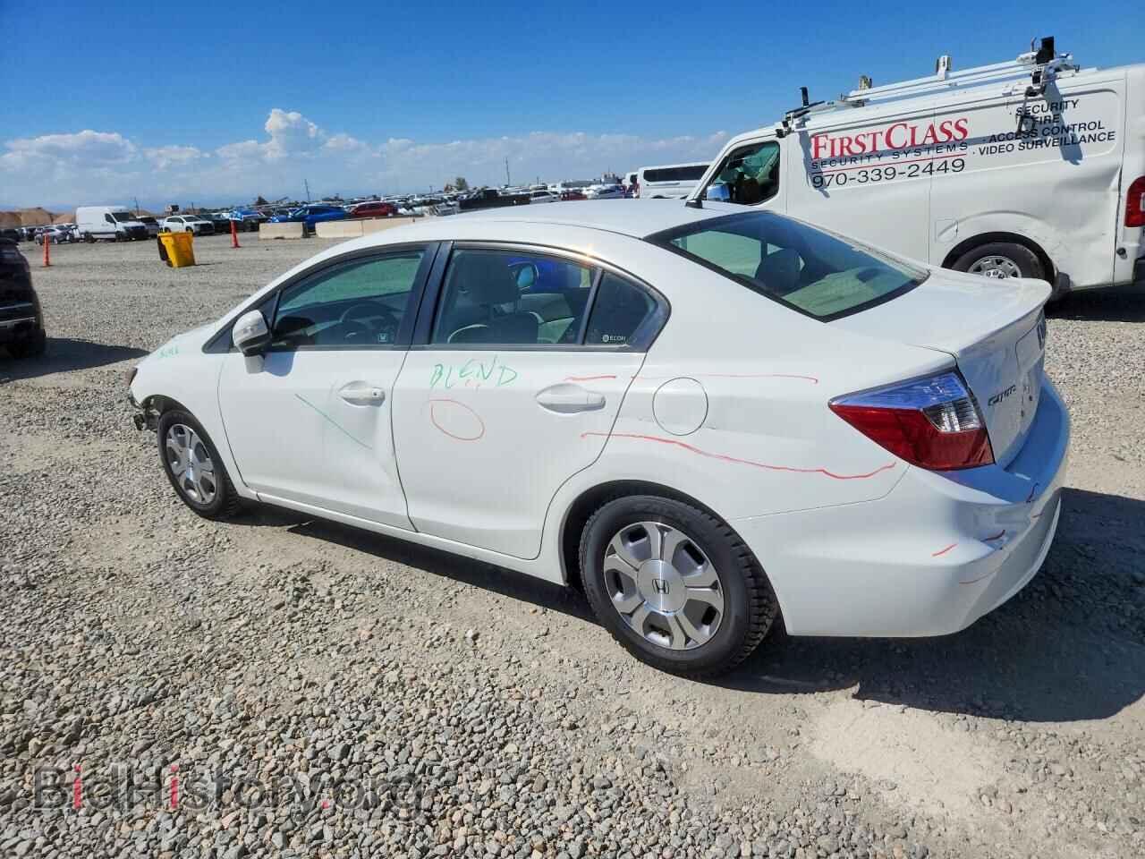 2012 HONDA CIVIC - VIN: JHMFB4F20CS008563 - Photo 2